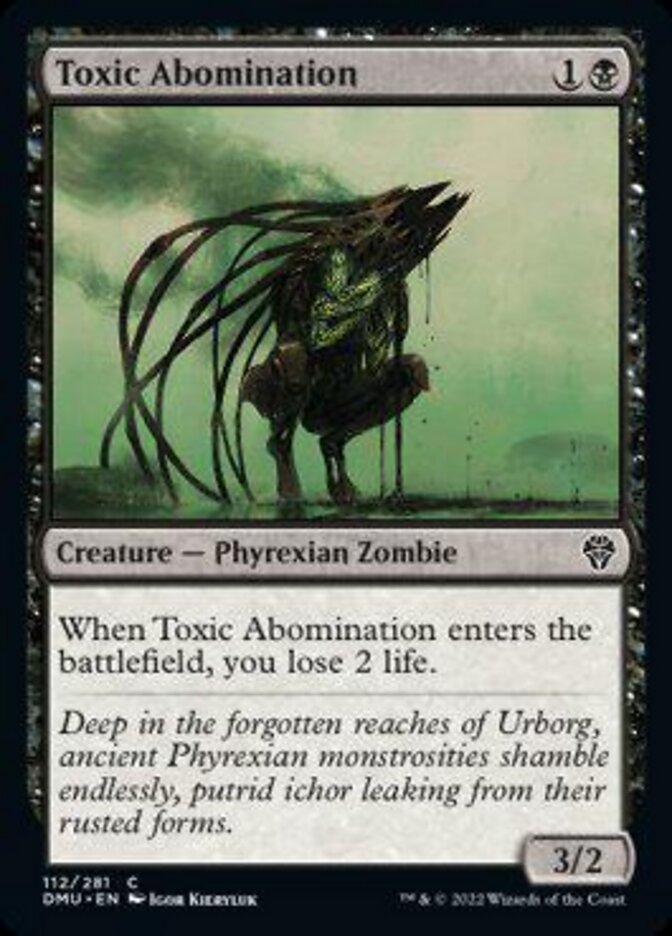Toxic Abomination [Dominaria United] | Odin's Place