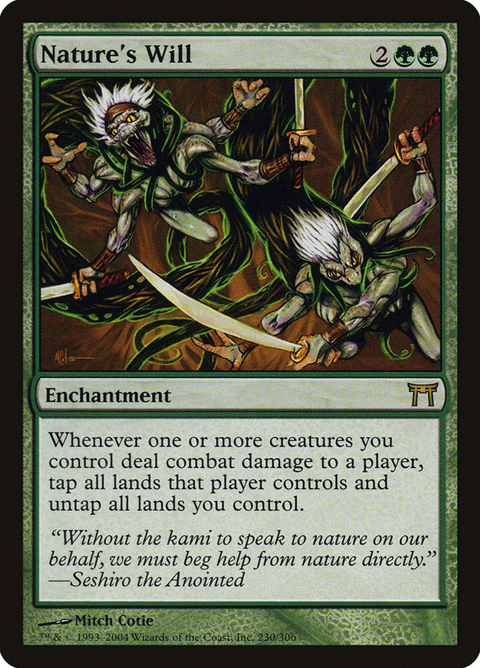Nature's Will (230) [Champions of Kamigawa] | Odin's Place