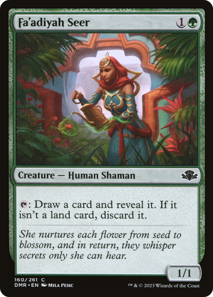 Fa'adiyah Seer [Dominaria Remastered] | Odin's Place
