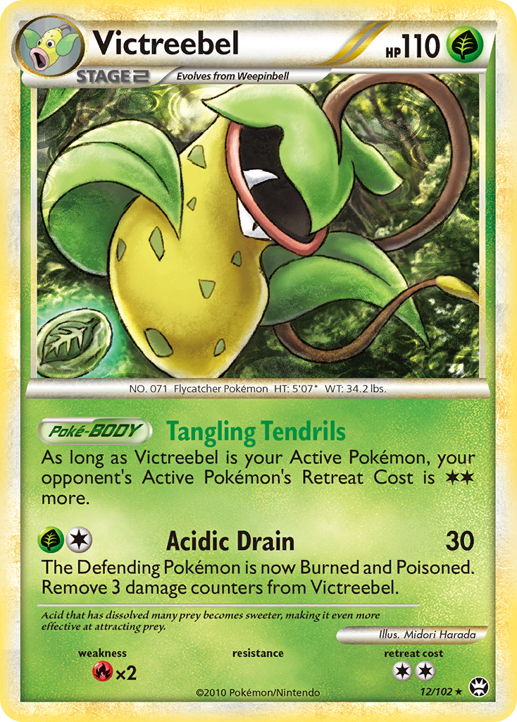 Victreebel (12/102) [HeartGold & SoulSilver: Triumphant] | Odin's Place