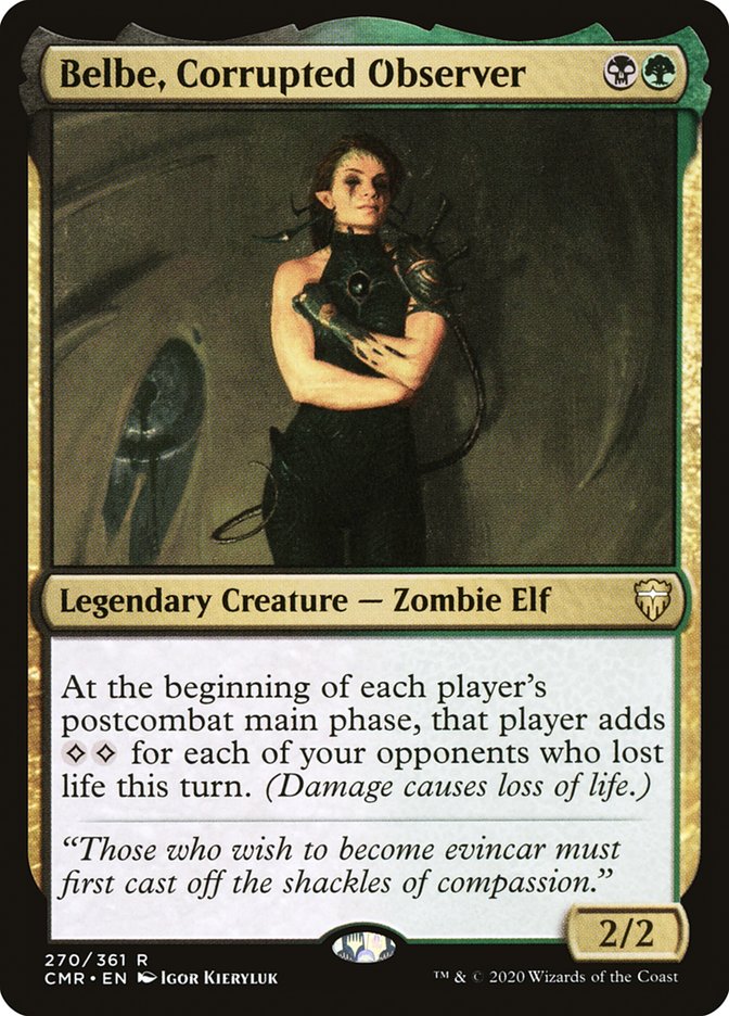Belbe, Corrupted Observer [Commander Legends] | Odin's Place