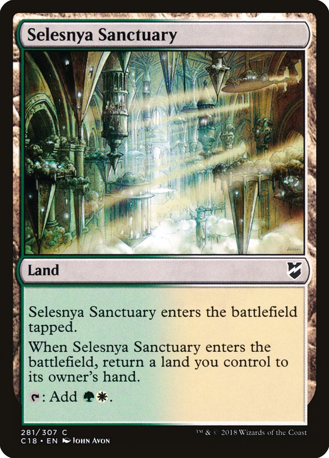Selesnya Sanctuary (281) [Commander 2018] | Odin's Place