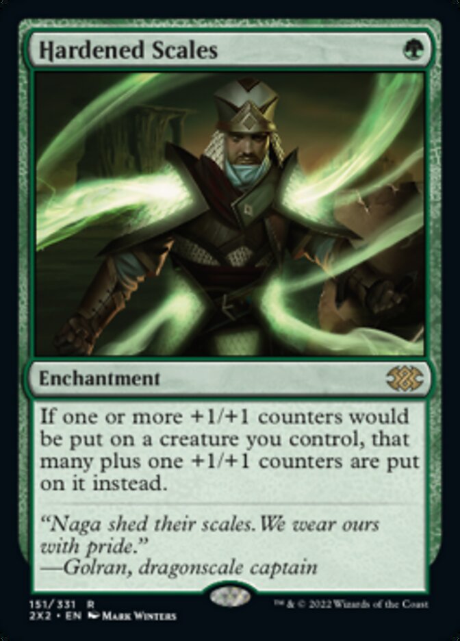 Hardened Scales [Double Masters 2022] | Odin's Place