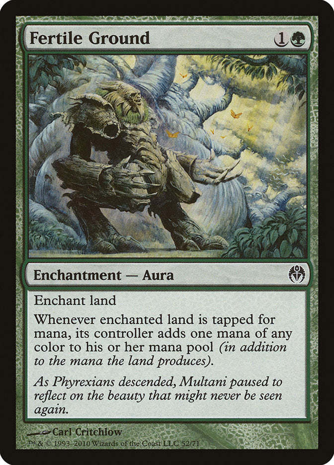 Fertile Ground (52) [Duel Decks: Phyrexia vs. the Coalition] | Odin's Place
