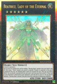 Beatrice, Lady of the Eternal [MAGO-EN035] Gold Rare | Odin's Place