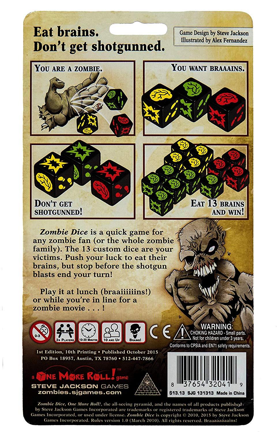 Zombie Dice | Odin's Place