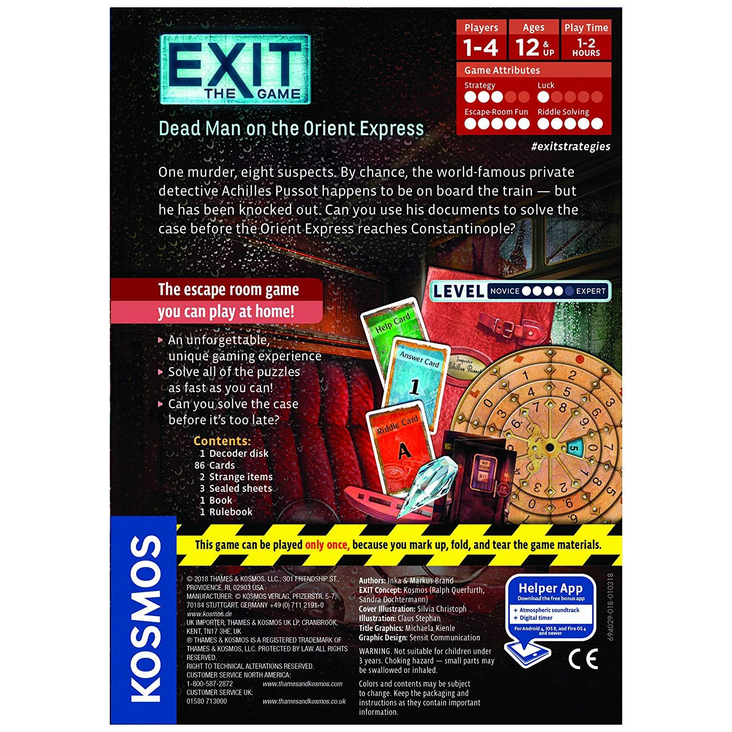 Exit: The Game - Dead Man on the Orient Express | Odin's Place