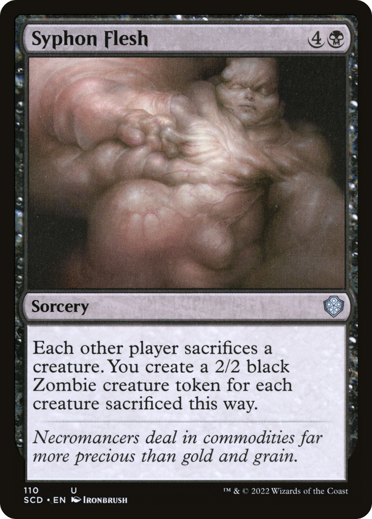 Syphon Flesh [Starter Commander Decks] | Odin's Place