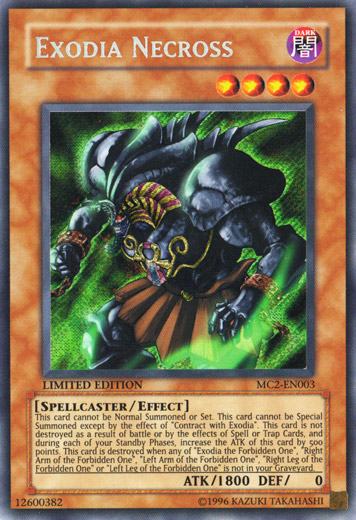 Exodia Necross [MC2-EN003] Secret Rare | Odin's Place