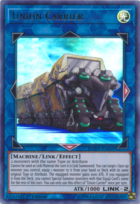 Union Carrier [DUOV-EN009] Ultra Rare | Odin's Place