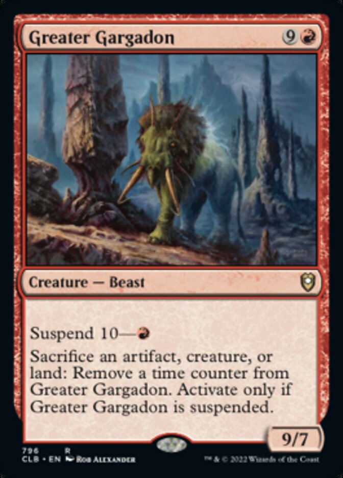 Greater Gargadon [Commander Legends: Battle for Baldur's Gate] | Odin's Place