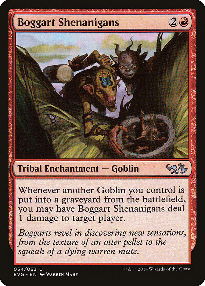 Boggart Shenanigans (54) (Elves vs. Goblins) [Duel Decks Anthology] | Odin's Place