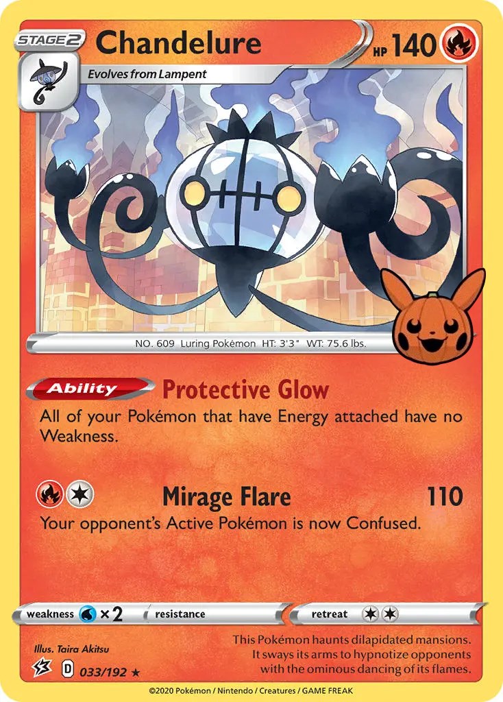 Chandelure (033/192) [Trick or Trade] | Odin's Place