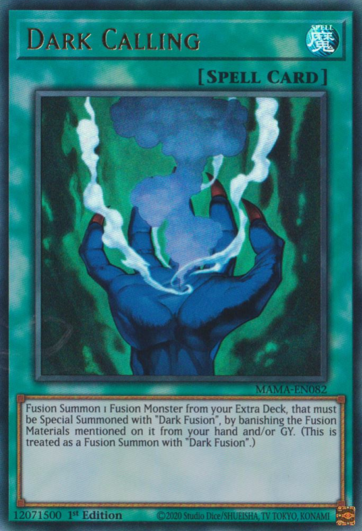 Dark Calling [MAMA-EN082] Ultra Rare | Odin's Place