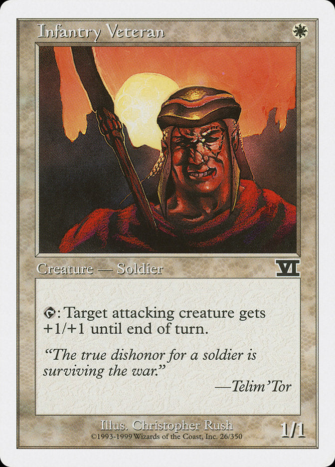 Infantry Veteran (26) [Classic Sixth Edition] | Odin's Place