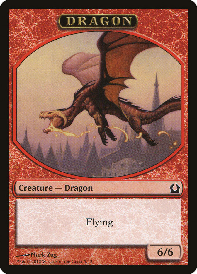 Dragon Token (5) [Return to Ravnica Tokens] | Odin's Place