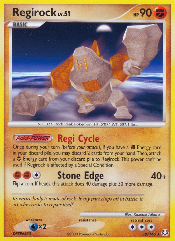 Regirock (38/146) [Diamond & Pearl: Legends Awakened] | Odin's Place