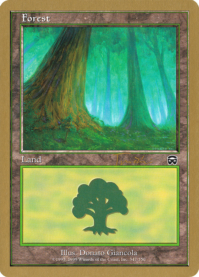 Forest (jt347a) (Jan Tomcani) [World Championship Decks 2001] | Odin's Place