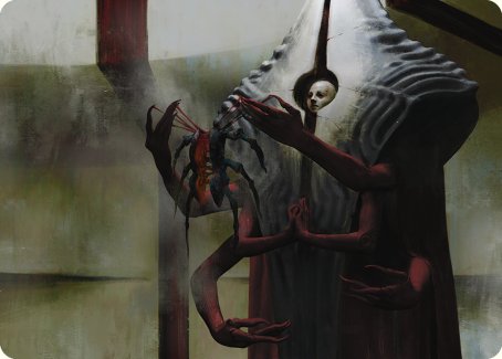 Vivisection Evangelist Art Card [Phyrexia: All Will Be One Art Series] | Odin's Place