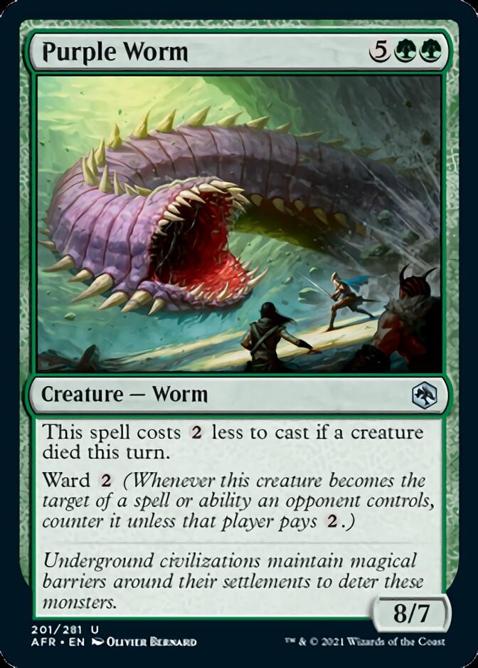 Purple Worm [Dungeons & Dragons: Adventures in the Forgotten Realms] | Odin's Place