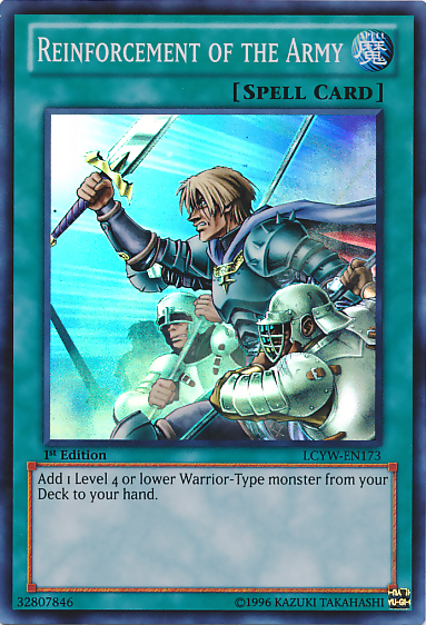 Reinforcement of the Army [LCYW-EN173] Super Rare | Odin's Place