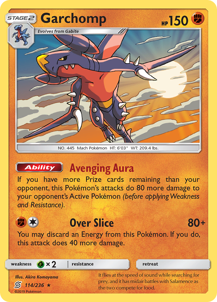 Garchomp (114/236) [Sun & Moon: Unified Minds] | Odin's Place