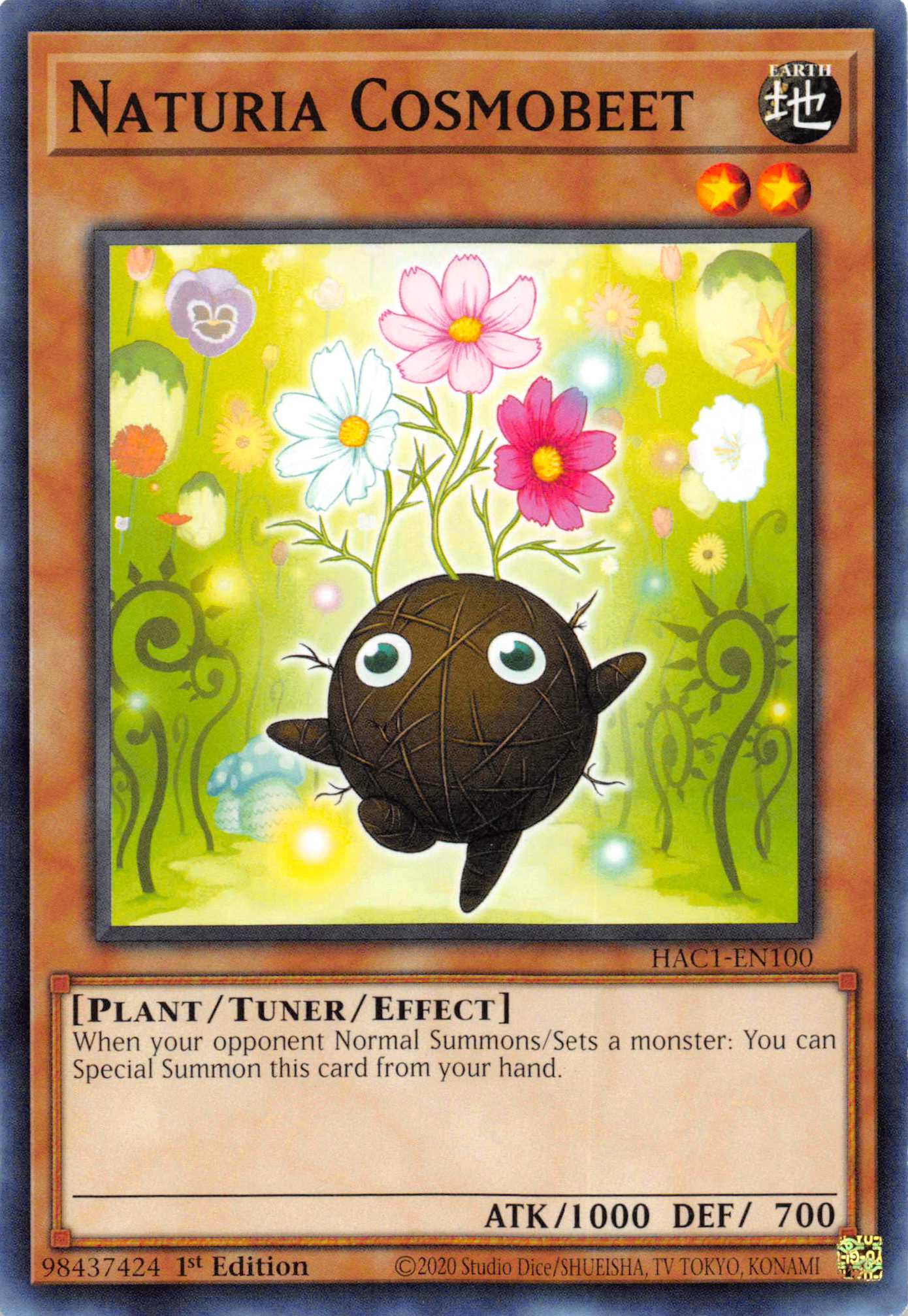 Naturia Cosmobeet [HAC1-EN100] Common | Odin's Place