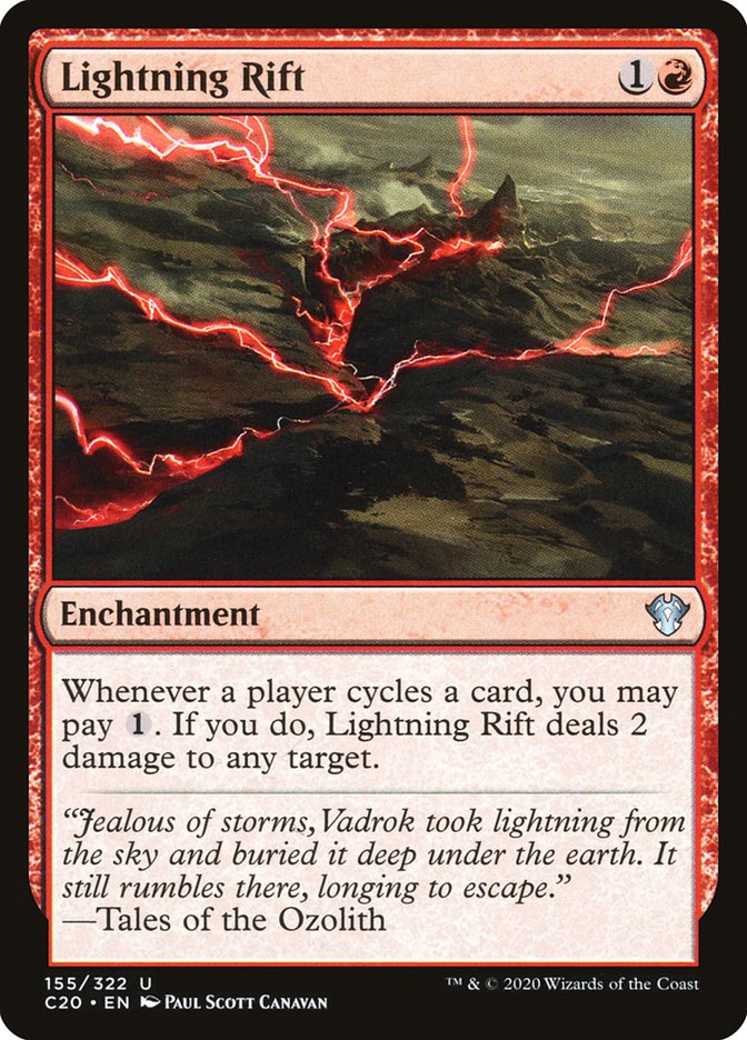 Lightning Rift [Commander 2020] | Odin's Place