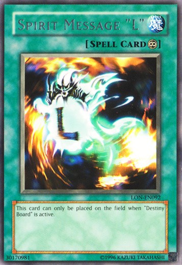 Spirit Message "L" [LON-EN091] Rare | Odin's Place