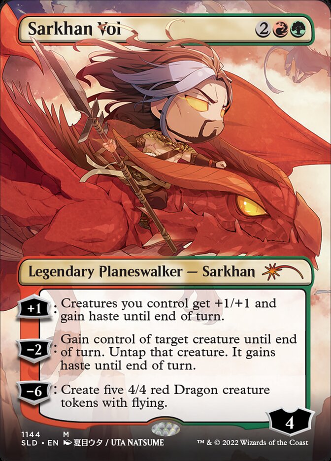 Sarkhan Vol (Borderless) [Secret Lair Drop Series] | Odin's Place