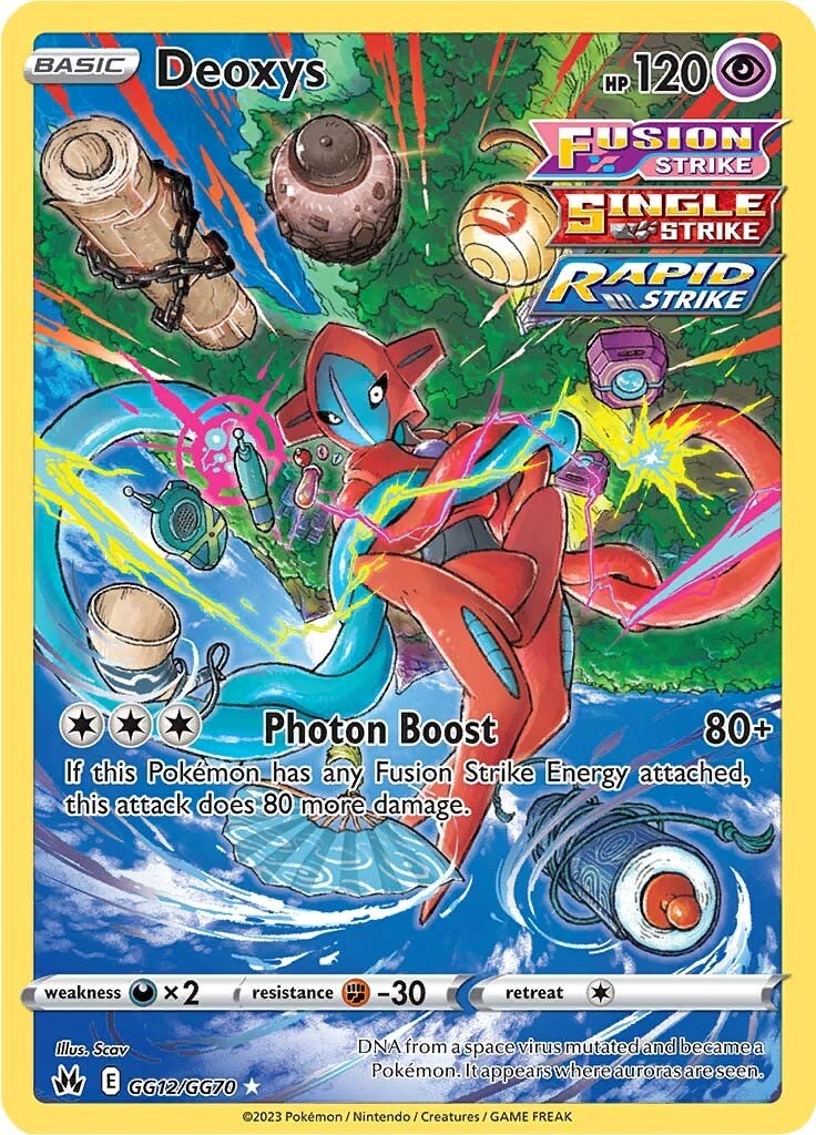 Deoxys (GG12/GG70) [Sword & Shield: Crown Zenith] | Odin's Place