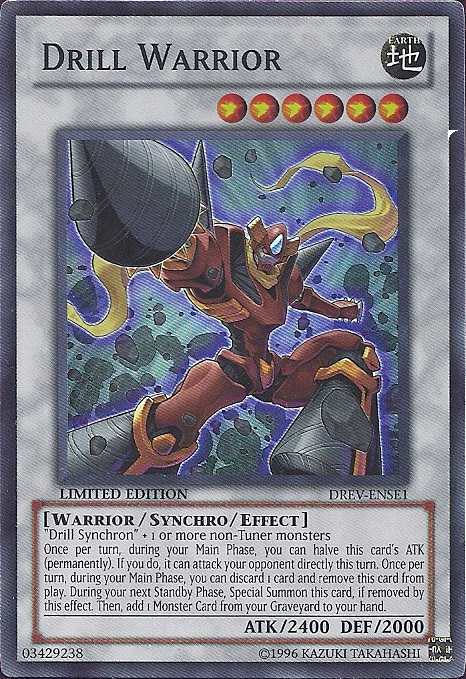 Drill Warrior [DREV-ENSE1] Super Rare | Odin's Place