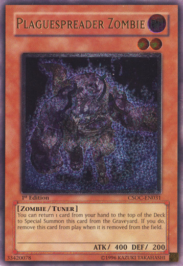 Plaguespreader Zombie (UTR) [CSOC-EN031] Ultimate Rare | Odin's Place