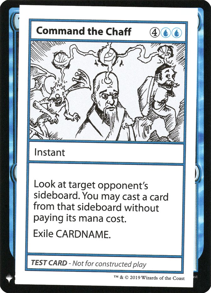 Command the Chaff [Mystery Booster Playtest Cards] | Odin's Place