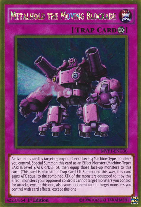 Metalhold the Moving Blockade [MVP1-ENG30] Gold Rare | Odin's Place