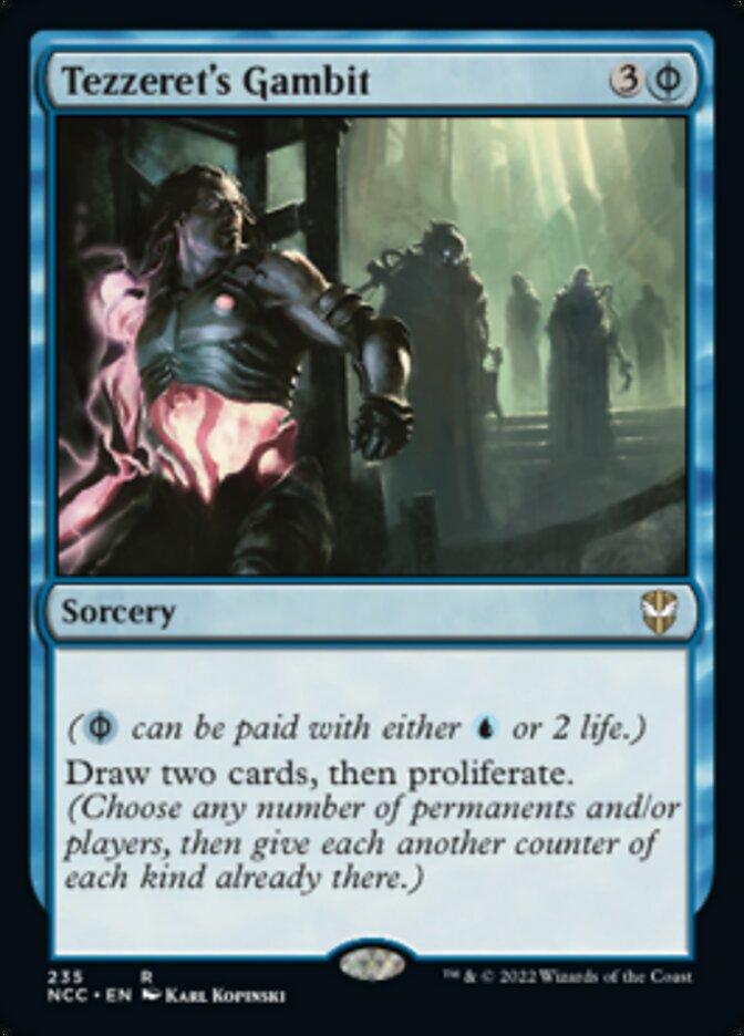 Tezzeret's Gambit [Streets of New Capenna Commander] | Odin's Place