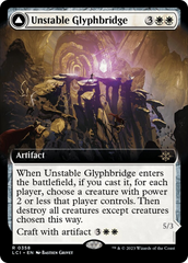 Unstable Glyphbridge // Sandswirl Wanderglyph (Extended Art) [The Lost Caverns of Ixalan] | Odin's Place