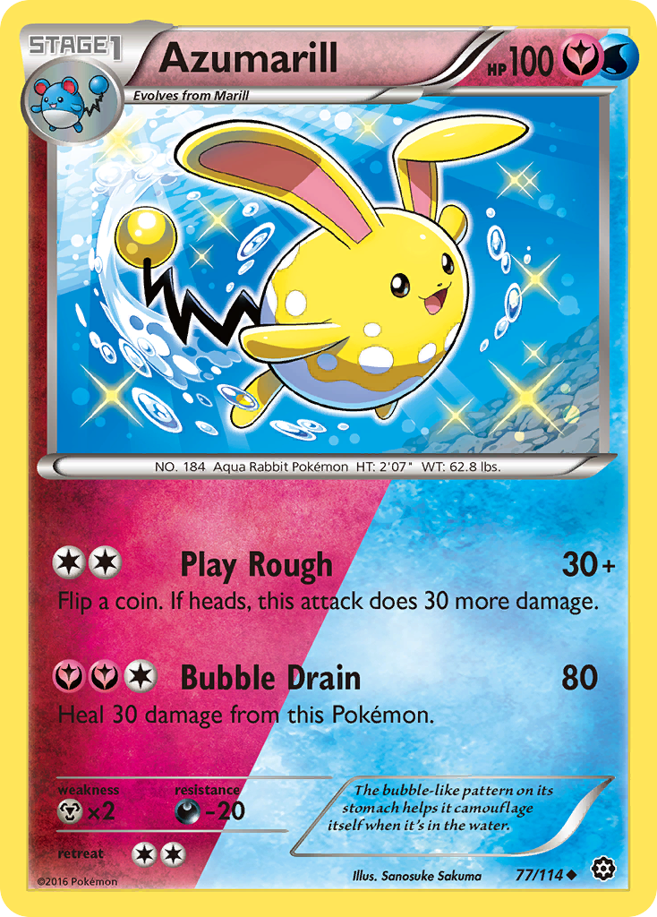 Azumarill (77/114) [XY: Steam Siege] | Odin's Place