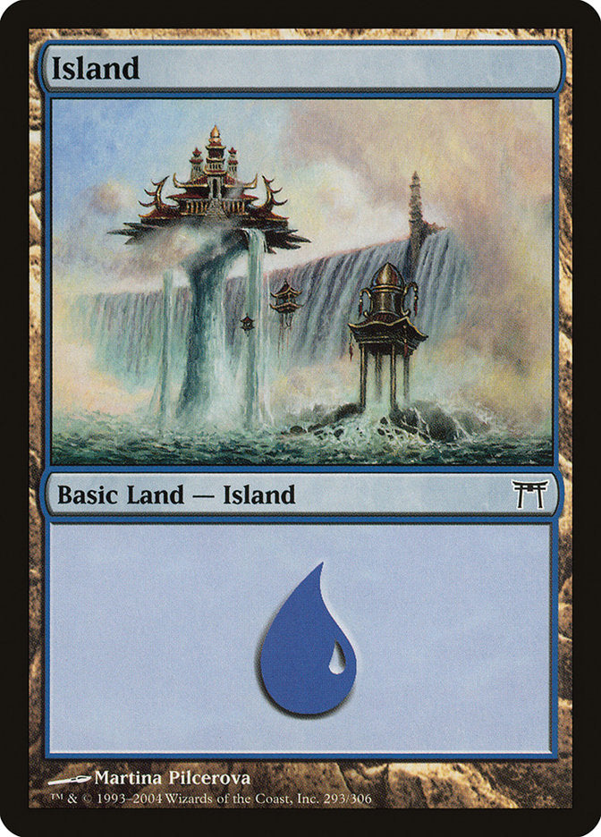 Island (293) [Champions of Kamigawa] | Odin's Place