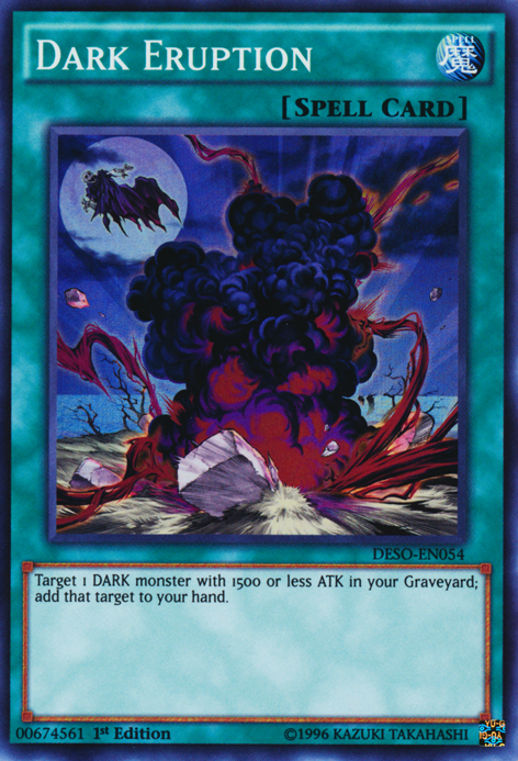 Dark Eruption [DESO-EN054] Super Rare | Odin's Place