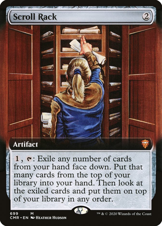Scroll Rack (Extended Art) [Commander Legends] | Odin's Place