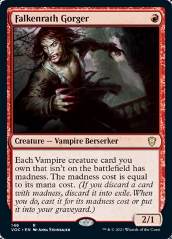Falkenrath Gorger [Innistrad: Crimson Vow Commander] | Odin's Place