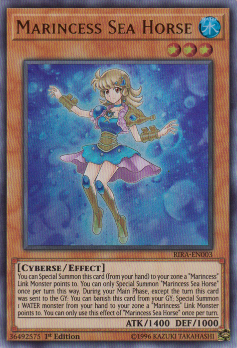 Marincess Sea Horse [RIRA-EN003] Ultra Rare | Odin's Place