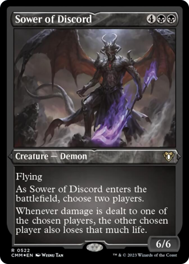 Sower of Discord (Foil Etched) [Commander Masters] | Odin's Place