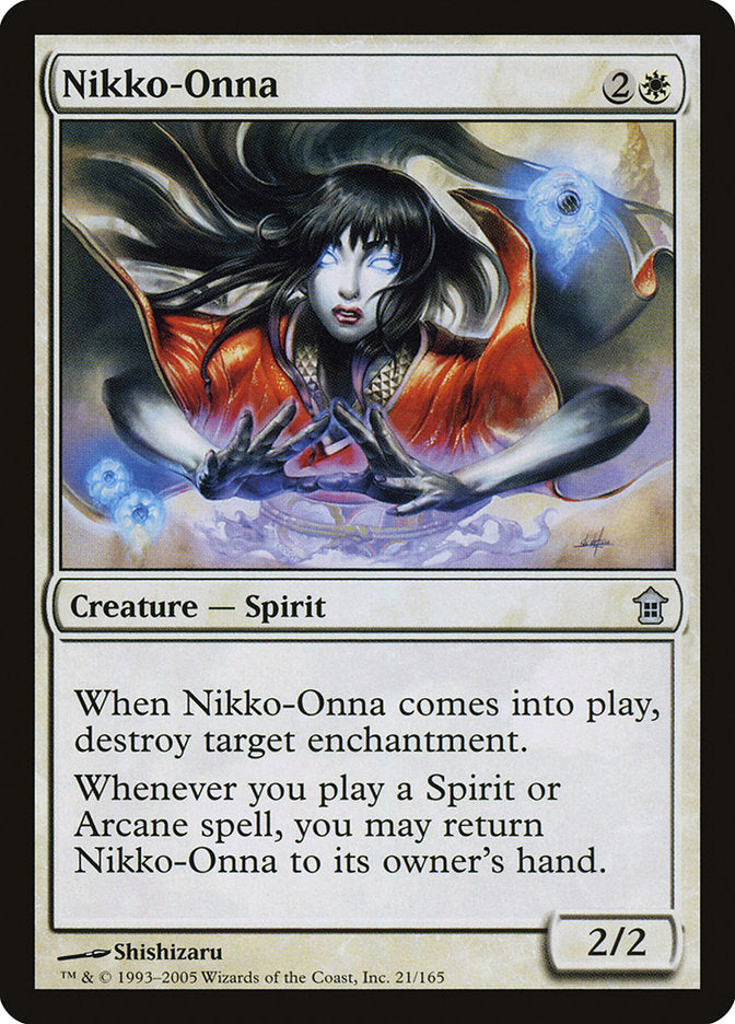 Nikko-Onna (21) [Saviors of Kamigawa] | Odin's Place