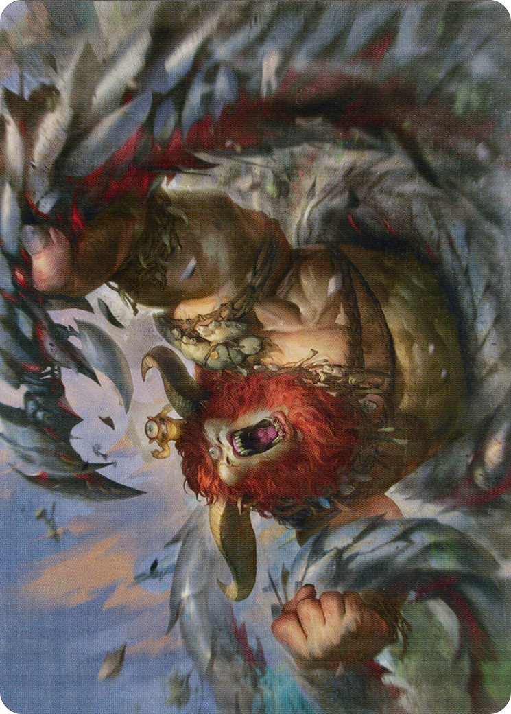 Borborygmos and Fblthp Art Card (42) [March of the Machine Art Series] | Odin's Place
