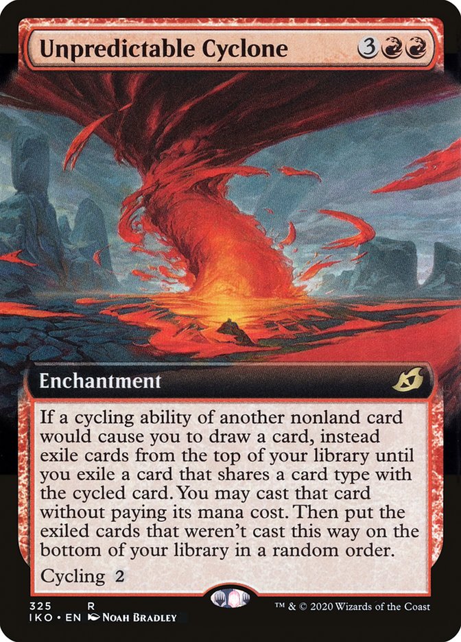 Unpredictable Cyclone (Extended Art) [Ikoria: Lair of Behemoths] | Odin's Place