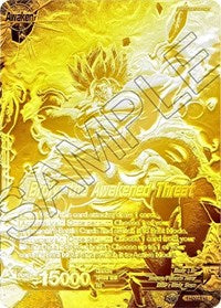 Broly // Broly, the Awakened Threat (Championship Final 2019) (Gold Metal Foil) (P-092) [Tournament Promotion Cards] | Odin's Place