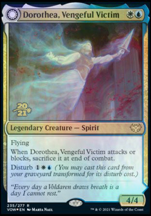 Dorothea, Vengeful Victim // Dorothea's Retribution [Innistrad: Crimson Vow Prerelease Promos] | Odin's Place