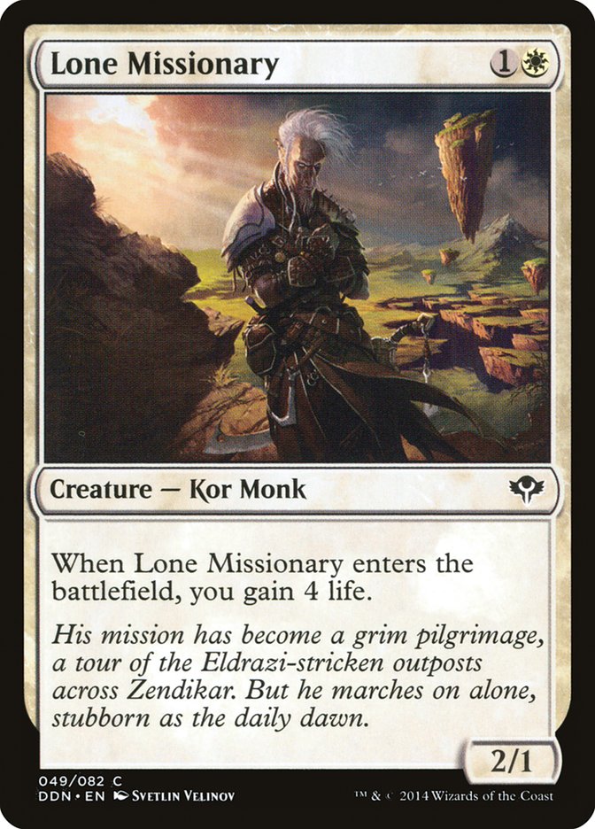 Lone Missionary (49) [Duel Decks: Speed vs. Cunning] | Odin's Place
